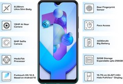 vivo Y1s Olive Black 32GB ROM 3GB RAM Factory Unlocked Android-NO TARIFF TO USA