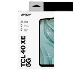 Verizon 40 XE 5G, 64GB, Black – Prepaid Smartphone [Locked to Verizon Prepaid]