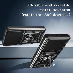 ZTE Blade A35 4G Z2453 Case with Tempered Glass Screen Protector for ZTE Blade A