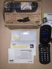 Kyocera DuraXT E4277 Black (Sprint) Cell Phone Good Condition – WITH BOX – USED