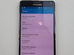 Samsung Galaxy Note 4 (SM-N910A) 32GB (AT&T) – *HEAVY BURN* – Clean IMEI – H1472