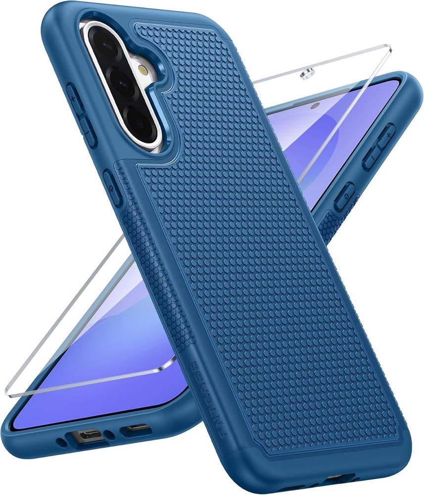 Galaxy A36-5G Phone Case – Military Grade Drop Protection, 14ft Drop Tested, Blu