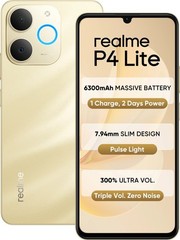 realme P4 Lite (Beach Gold, 128GB) (4 GB RAM) Smartphone Global Version