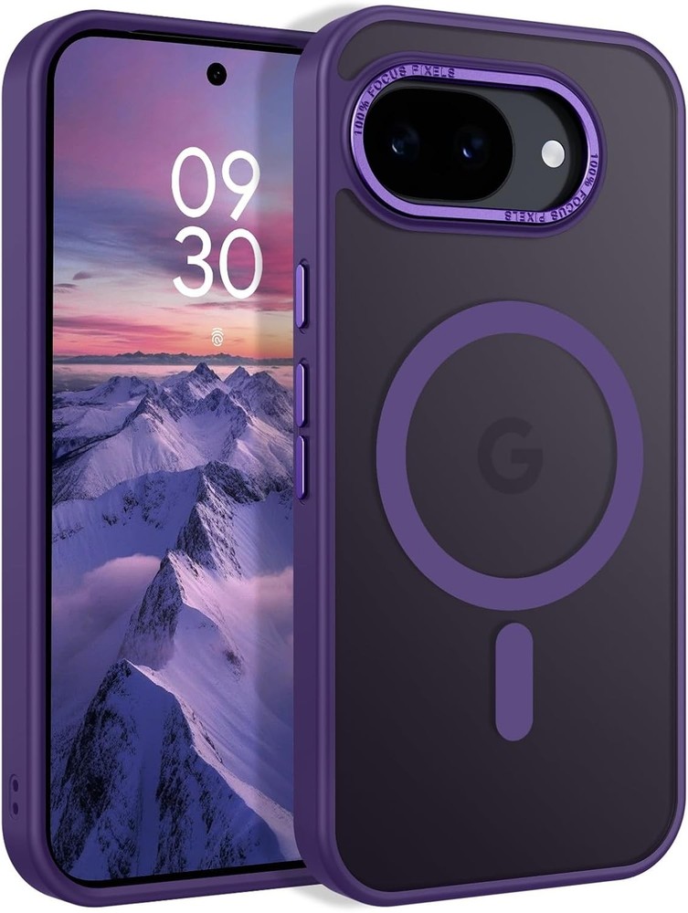 Slim Military Grade Shockproof Case for Google Pixel 10A, Magnetic Translucent M