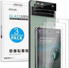 3+3 For Google Pixel 6a 5G Screen Protector Tempered Glass Transparency HD Clear