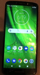 [BROKEN] Motorola MOTO G6 Play XT1922 (Verizon) Blue SmartPhone Cracked Glass