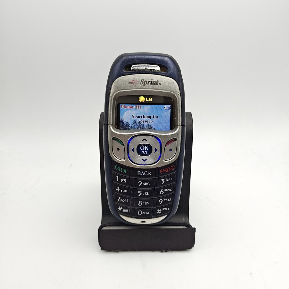 LG PM325 Vintage Cellular Phone (Sprint) – Blue #3701