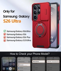 for Samsung Galaxy S26 Ultra Case Military Grade Protection Cover Armor Rugged