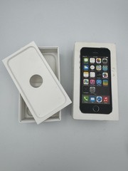 Used Apple iPhone 5s – 16 GB – Silver Box Manual Stickers FOR PARTS