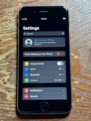 iPhone 6s Space Gray No Activation Lock and Carrier Unlocked A1688