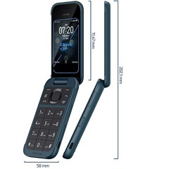 Nokia 2780 Flip Unlocked 4G VoLTE 5MP Camera Bluetooth FM KaiOS 95% condition