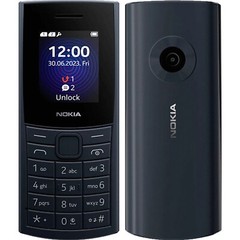 Nokia 110 4G (2023) 4G Midnight Blue 48MB + 128MB Dual-SIM Unlocked GSM NEW