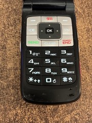 Samsung Haven Flip Cell Phone Model SCH-U320 (Verizon) With Dock And Charger