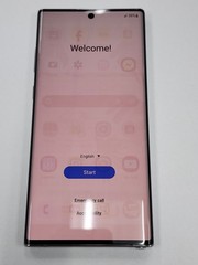 DEFECTIVE- Samsung Galaxy Note 10+ 5G – 256GB – Aura Glow – GSM Unlocked – 12715
