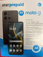 ✔️BRAND NEW Motorola Moto G 5G 2025 XT2513 50MP 📸 128GB Att Prepaid Only