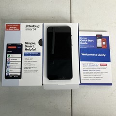 Lively Jitterbug Smart4 6.7″ Android Smartphone for Seniors – Password Locked