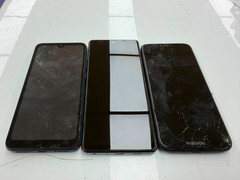 Lot Of 3 PHONES VORTEX CM62,LGH STYLO 6,MOTO G7 POWER