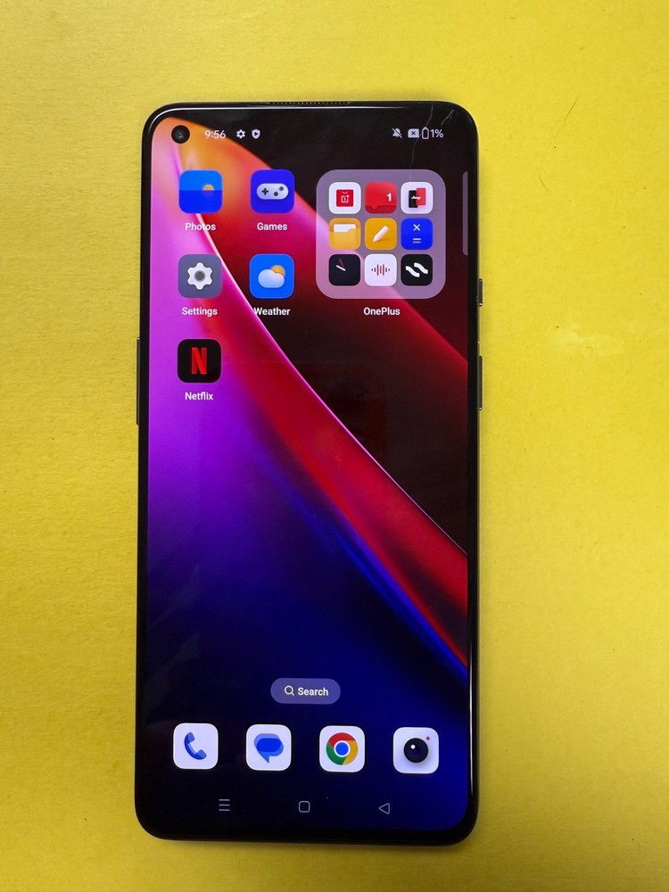 OnePlus 9 5G – 128GB – Black (Unlocked) LE2117- Single Sim – Excellent Condition