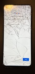 OnePlus N200 5G 32 GB Nord Gray (Unknown) Fast Ship Good Used Cracked Broken!!