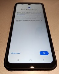 SAMSUNG Galaxy XCover6 Pro G736U 128GB Black (AT&T LOCKED) FOR PARTS ONLY MD