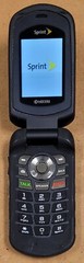 Kyocera DuraXT E4277 – Black and Silver ( Sprint ) Cellular Flip Phone – Boxed