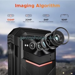 DOOGEE V Max Pro 5G Rugged Smartphone 22000mAh 32GB+512GB Android 14 108MP+20MP