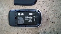 Vintage LG VX8360 (Verizon) Blue Cellular Flip Phone