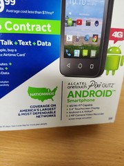 TRACFONE Alcatel One Touch Pixi Glitz A463BG New