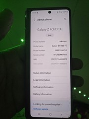 Samsung Galaxy Z Fold3 5G Smartphone 256GB, Phantom Black, Unlocked