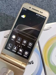 C/N version Samsung SM-W2017 Android flip phone good condition