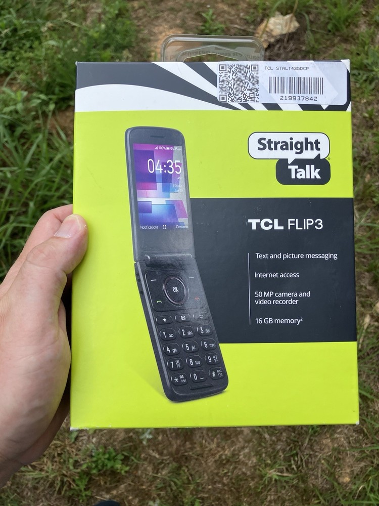 Straight Talk TCL Flip 3 Prepaid Cell Phone 16GB New Sealed – Buy More Save More