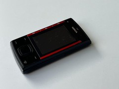 Original Nokia X3 – 46 MB – Red on Black (Unlocked) Vintage phone