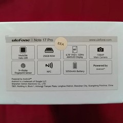 Ulefone Note 17 Pro AMOLED curved 108 megapixel camera