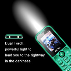 M2023 Feature Phone with 1.77Inch Display 800Mah Battery Dual SIM FM Radio Flash