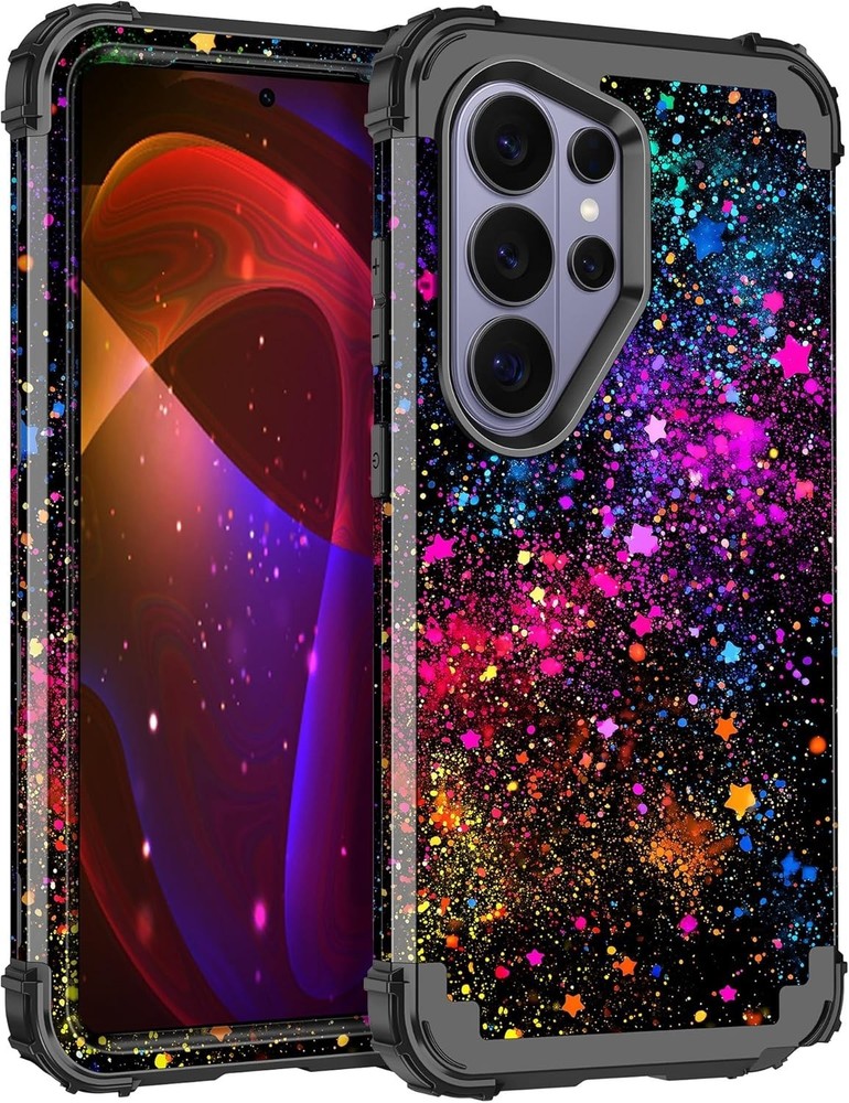Galaxy S26 Ultra Case, Glow in The Dark Three Layer Heavy Duty Shockproof Protec