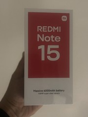 NEW XIAOMI Redmi Note 15 4G LTE 128GB Factory Unlocked INT Version Cell Phone BK