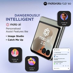 MOTOROLA Razr 60 (Gibraltar Sea, 256 GB 8 GB RAM)Dimensity 7400X Global Version.