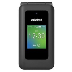 Cricket Debut Flex U1030AC Graphite Flip Phone Excellent – Cricket Locked