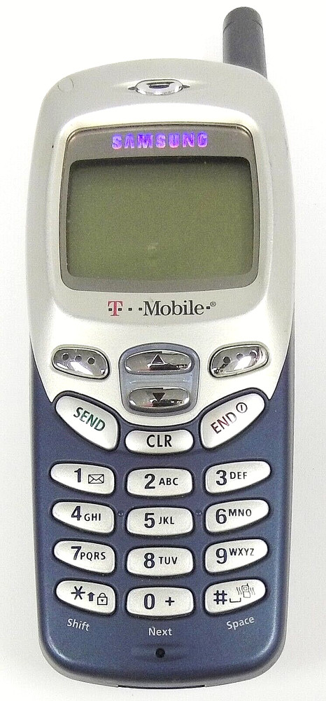 Samsung SGH-R225 / R225M – Blue and Silver ( T-Mobile ) Rare Cellular Phone