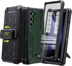 for Samsung Galaxy Z Fold 5 Case,w/ Belt Clip Holster/Military Grade Drop Proof
