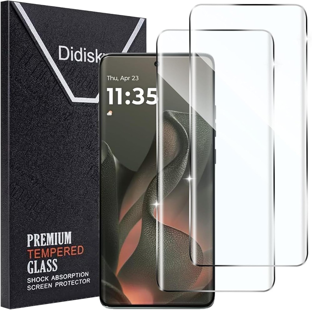 2 Pack Tempered Glass Screen Protectors for Motorola Moto Edge 2025 Edge 60 Pro