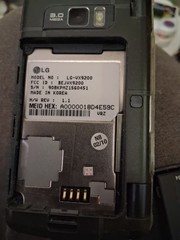 LG VX-9200 Cell Phone 3.0 mp Qwerty Keyboard Untested