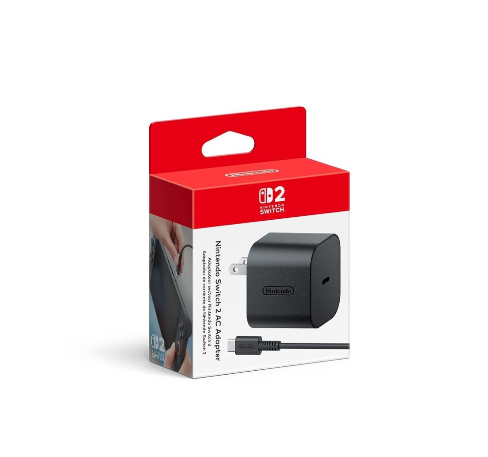 Nintendo Switch™ 2 AC Adapter for Gaming Console and Accessories