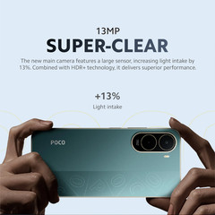 NEW POCO C81 4G LTE GSM (128GB+4GB RAM) GSM Android Factory unlocked Phone BK