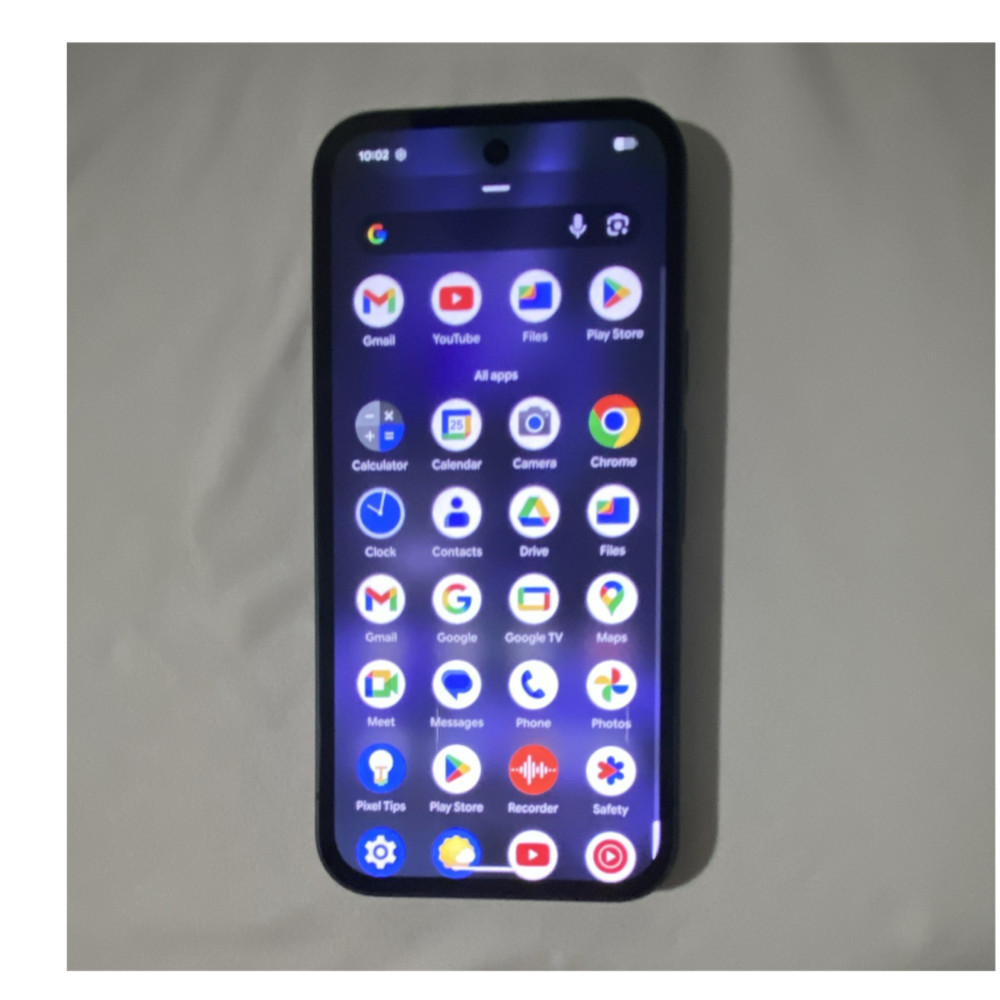Google Pixel 9a Black Bar Smartphone Touchscreen Rear & Front Camera USB-C
