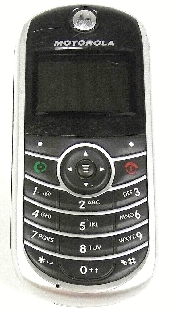 Motorola C series C139 – Black and Silver ( Tuyo Wireless ) Cellular Phone
