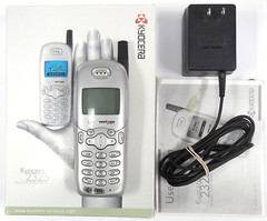 Kyocera 2325 – Silver and Black ( Verizon) Rare Cellular Phone – Bundled