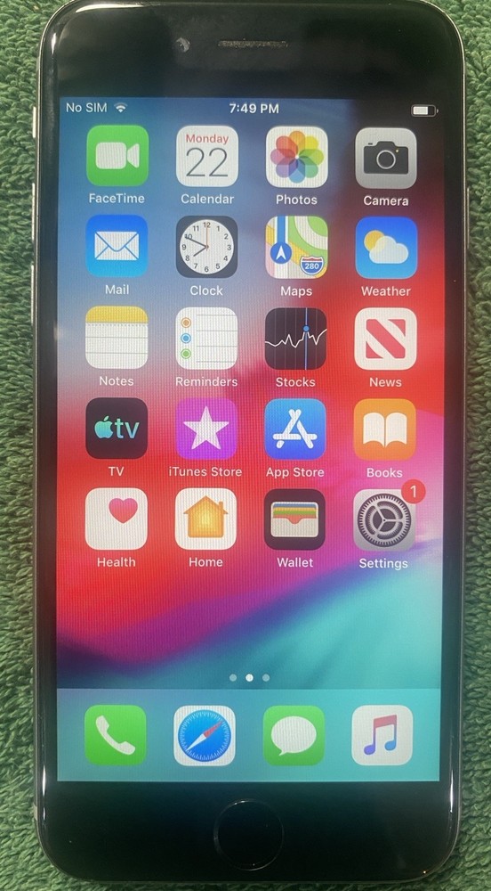 Apple iPhone 6 A1549 16GB Space Gray 4.7in 8MP GSM Unlocked No SIM No Contract