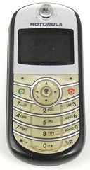 Motorola C series C139 – Black and Silver ( TracFone ) Cellular Phone – No Back