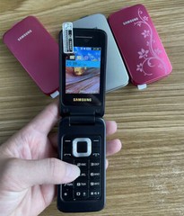 Samsung C3520 Mobile Phone Bluetooth Mp3 Fm Radio Gsm Unlocked Flip Cell Phone
